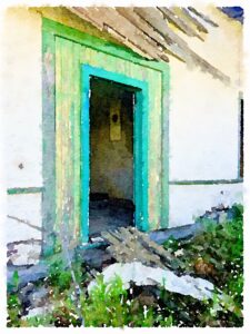 Watercolor - Train Station