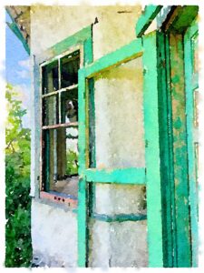 Watercolor - Train Station