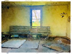 Watercolor - Train Station