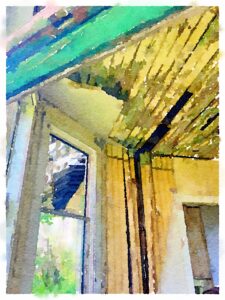 Watercolor - Train Station