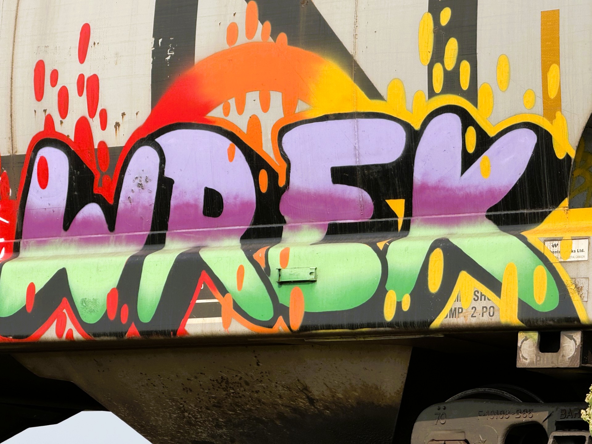 Railcar Graffiti-6